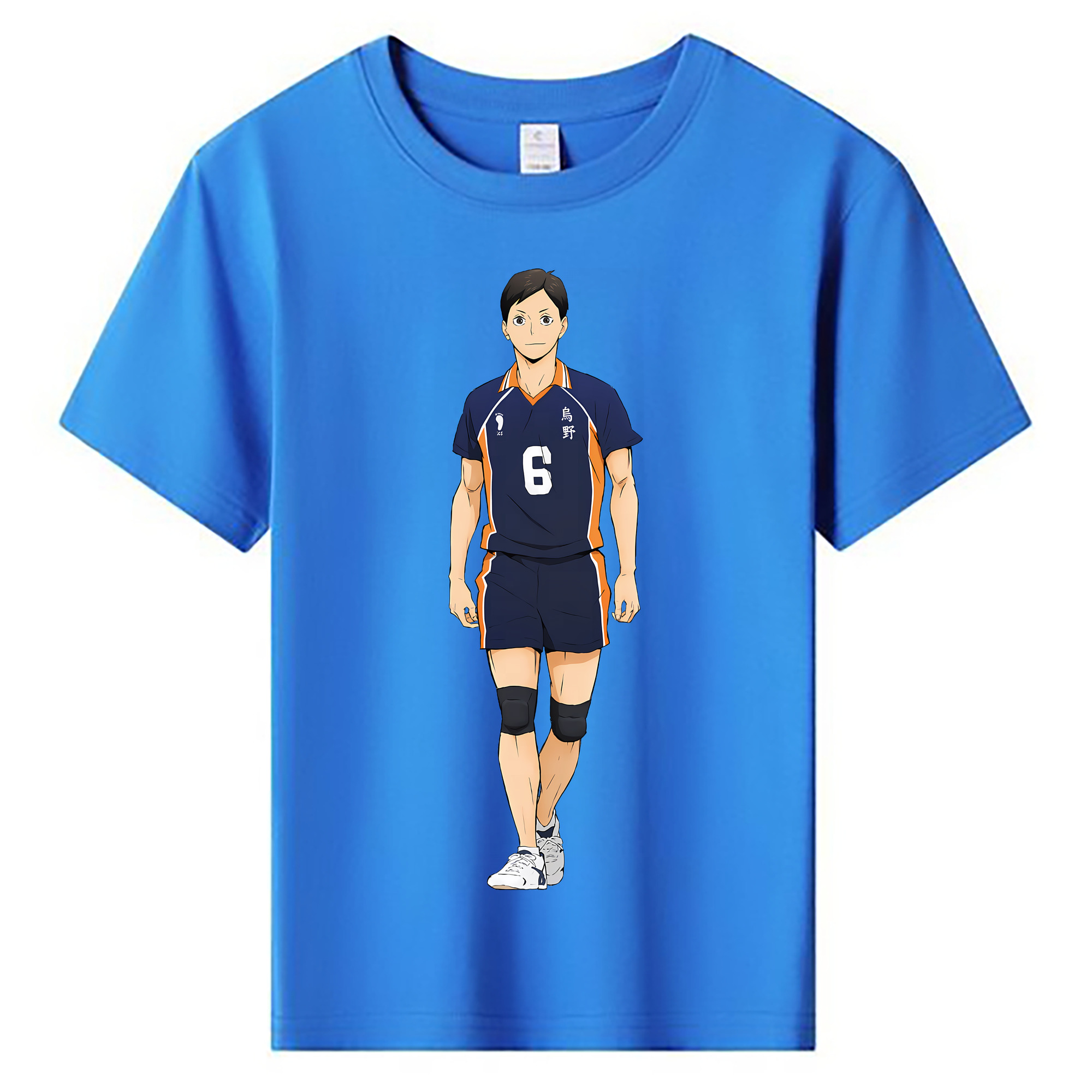 （画像用） ハイキュー!! Haikyu!! 綿100％キッズTシャツ（フロントプリント）